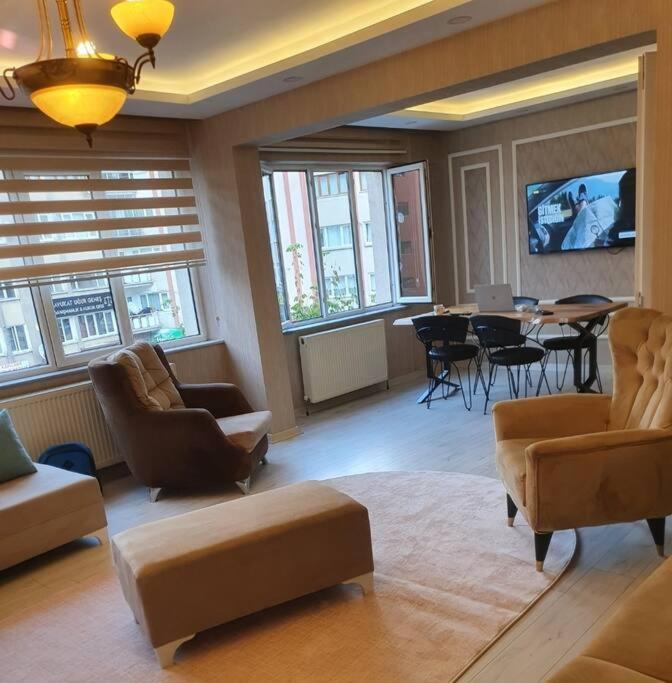 Апартаменты Muekemmel Konumda Luex Family Concept Daire Сивас Экстерьер фото